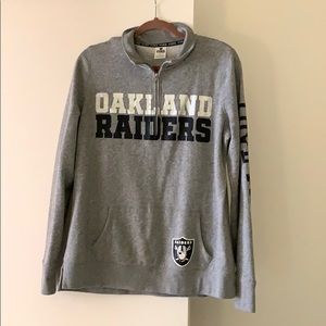 Raiders half zip